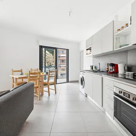 Appartement Le Cap Riviera - Centre- Parking Privé - Clim Menton