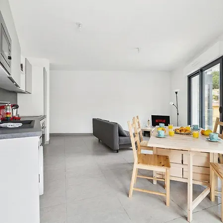 Apartament Le Cap Riviera - Centre- Parking Prive - Clim