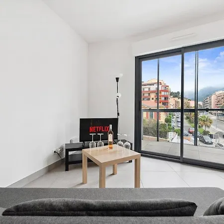 Le Cap Riviera - Centre- Parking Privé - Clim Apartamento Menton
