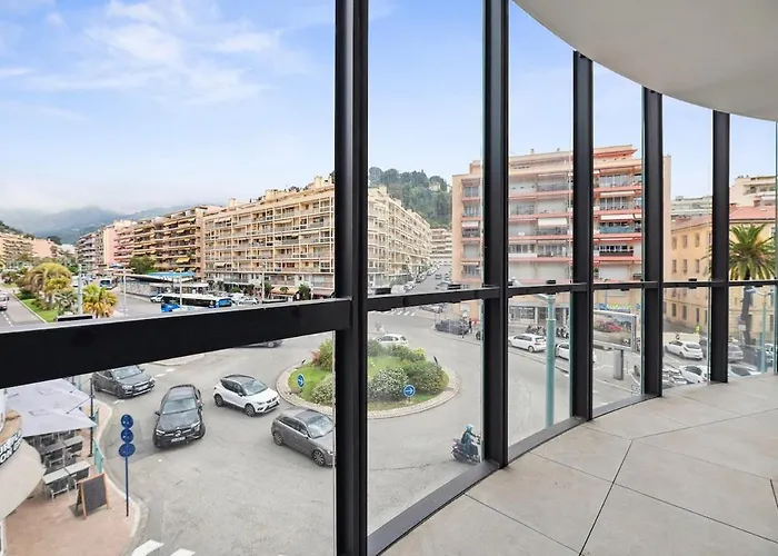 Le Cap Riviera - Centre- Parking Prive - Clim